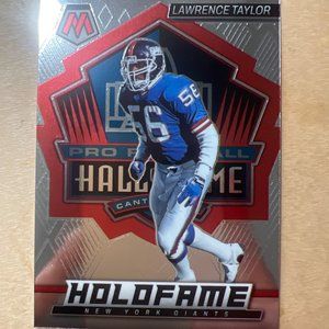 Lawrence Taylor Holofame #HF-8 2022 Panini Mosaic Football NFL Card Giants